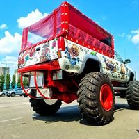 073 Party Bus Monster truck пати бас