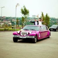 035 Лимузин ретро Excalibur розовый