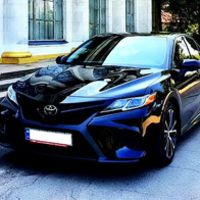149 Toyota Camry V70 черная 2018 аренда