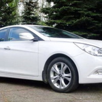 165 Hyundai Sonata біла 2013 оренда авто