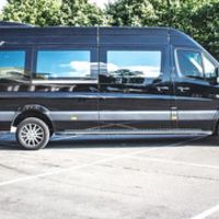 181Mercedes Sprinter чорний vip 12 місць