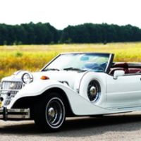 239 Ретро кабриолет белый Mitsuoka Dore