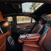 086 Vip-авто Mercedes W222 S500L черный