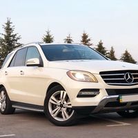 119 Внедорожник Mercedes Benz ML белый а