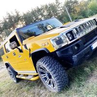 081 Прокат внедорожника Hummer H2 желтый