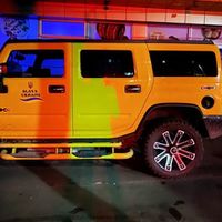 081 Прокат внедорожника Hummer H2 желтый