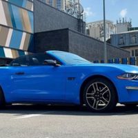 265 Ford Mustang GT синий кабриолет