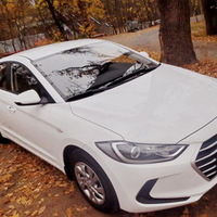 167 Hyundai Elantra 2018 белая аренда