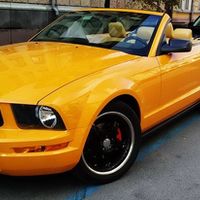 159 Кабріолет Ford Mustang GT помаранчев