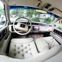 218 Ретро авто Cadillac Fleetwood белый