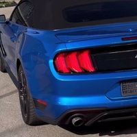 036 Ford Mustang GT синий кабриолет