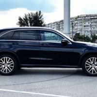 039 Оренда Mercedes GLC 300 чорний позаш