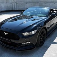 365 Кабриолет Ford Mustang GT черный на