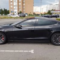 420 Авто на свадьбу Tesla Model S черный