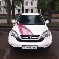 Свадебный кортеж из Honda CR-V