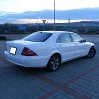 Mercedes S Class w220 Long white