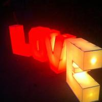 Фуршетний Світловий Стіл - LOVE (ViP disco)