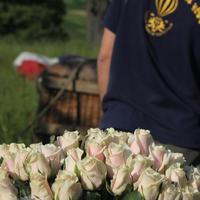 Повітряна куля на весіллі