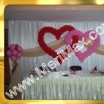 MeriMax- Свадебное оформление воздушными шарами