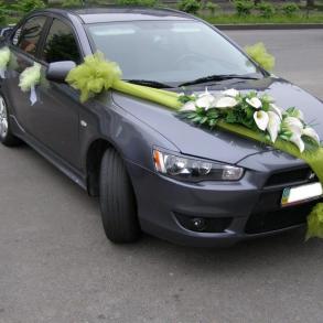 MITSUBISHI LANCER X Автомобільний кортеж на весілля