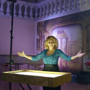 Песочная и световая анимация Песочная и световая анимация