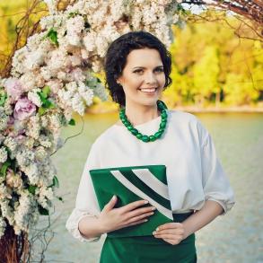 Ведуча виїзних церемоній Христина Виїздна церемонія на ваше весілля