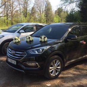 Весільний кортеж Hyundai Santa Fe Автомобільний кортеж на весілля
