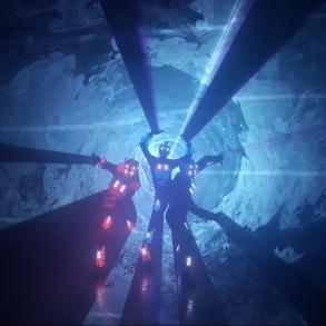 Световое лазерное шоу Aliens Шоу та розваги на ваше весілля