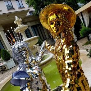 Зеркальные люди Шоу та розваги на ваше весілля