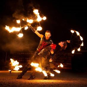 Вражаюче ВОГНЯНЕ шоу НІКАЛЕКС Шоу и развлечения на вашей свадьбе