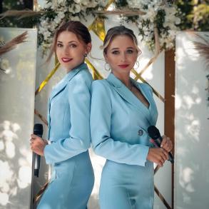 Дует ведучих "Дівчата з Франика" Ведущие на свадьбу