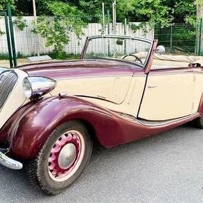 197 Кабріолет ретро Fiat Topolino оренда Автомобильный кортеж на свадьбу