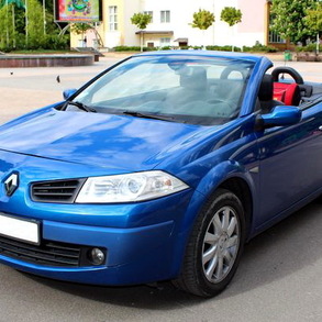 227 Кабриолет Renault Megane синий