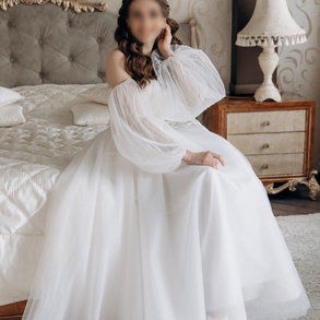 Весільна сукня Crystal зі зйомними рукав Весільні сукні на ваше весілля