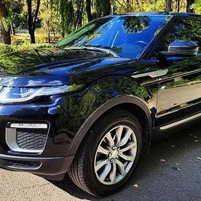 255 Range Rover Evoque чорний прокат оре Автомобільний кортеж на весілля