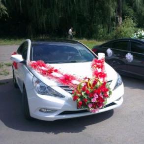 Hyundai Sonata автомобіль Автомобильный кортеж на свадьбу