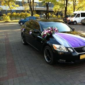 Авто на свадьбу Lexus GS 430, прокат авто LEXUS Автомобильный кортеж на свадьбу