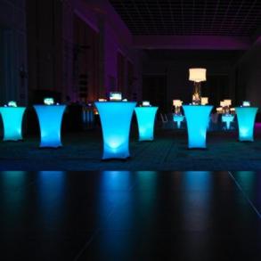 Аренда столов фуршетных светящихся Аренда столов фуршетных светящихся