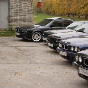 Кортеж на BMW e-34 Кортеж на BMW e-34