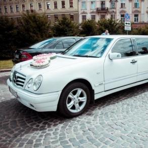 ЛІМУЗИН MERCEDES Автомобільний кортеж на весілля