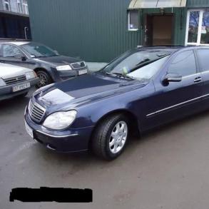 Mercedes-Benz W220 - обслуживание свадеб Автомобильный кортеж на свадьбу