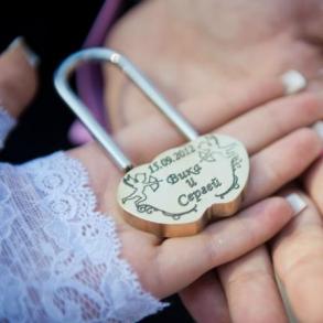 Свадебные замочки с гравировкой Свадебные замочки с гравировкой