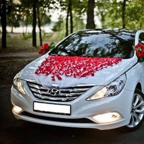 Шикарная Hyundai Sonata с МЫЛЬНЫМИ ПУЗЫРЯМИ НА АВТ Автомобільний кортеж на весілля