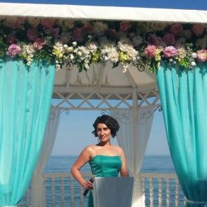 Выездная регистрация.Ведущая церемонии - Татьяна К Виїздна церемонія на ваше весілля